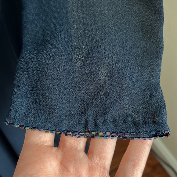 Chadwicks Mother of the Bride Beaded Chiffon Evening Dress - Picture 5 of 11